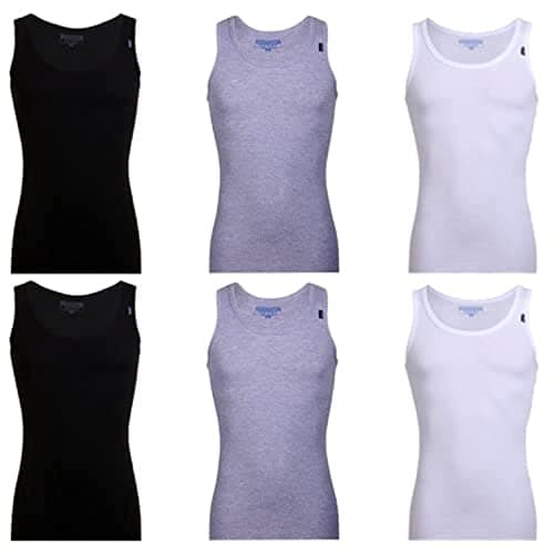 Cottonil set of 6 Sleeveless Multicolor Undershirt Shirt