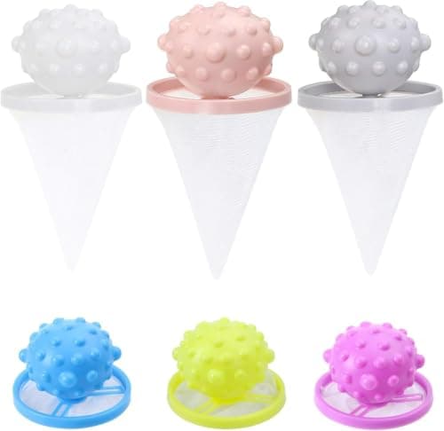 Original Washing Machine Lint Filter Mesh Bag Hair Catcher Debris Remover