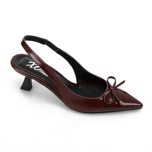 Women's Classic Silver Pointed-Toe Pumps 3CM | Soft Inner Cushioning, Formal & Party Wear, Metallic Finish, Timeless Classic Style, Lightweight & Durable