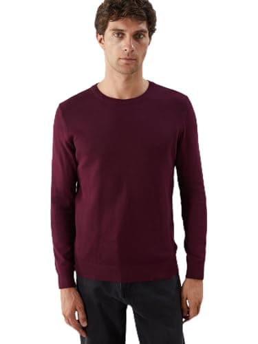LC WAIKIKI Man Crew Neck Long Sleeve Men's Tricot Sweater