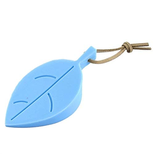 Fresh Leaves Shaped Silicone Door Stop (Blue)