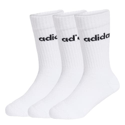 adidas Unisex LIN KIDS CRW 3P CREW SOCKS