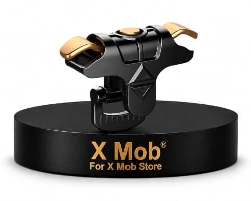 Taurus 8 Smartphone Game Controller PUBG Game Controller with Shooting Button for Aim Games, Shoot and Aim Button, Compatible with Android & iOS Phones, Ideal Gift for Kids Men Women with L1 R1 Button