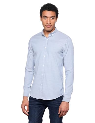 FIRE WOOD Mens cotton basic casual (pack of 1) Shirt