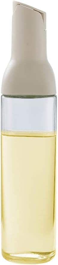 500ml Oil and Vinegar Bottle with Automatic Flip Lid for Kitchen Sauces