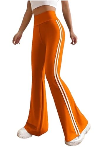 Romba Women's Charleston Soft Touch High Waist Jumper Pants