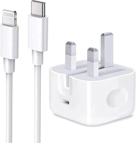 Original Dual Charger (20W Triple Charger) Certified Compatible with iPhone 8, 11, 12, 13, 14) Charging adapter