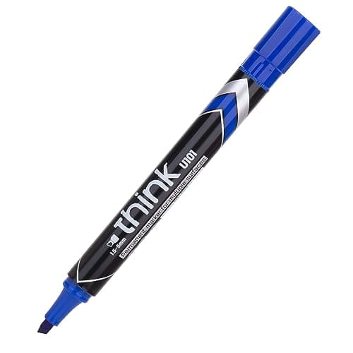 Deli permanent marker - Blue Marking pen
