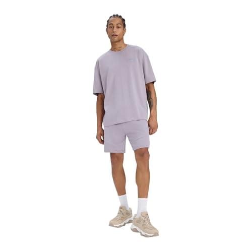 DeFacto Man Fit Knitted Oversize Fit Crew Neck Short Sleeve Short Sleeve T-Shirt E2582AX