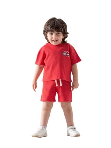 Sotra Baby & Kids Pajama Set, Comfortable Cotton Sleepwear for Boys and Girls - Style 221405