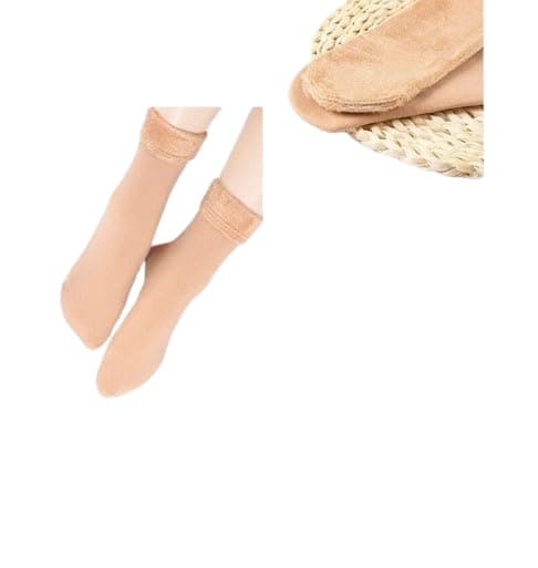 Womens Warm Socks High Warm Padded Socks One Size | Soft Winter Socks for Home M