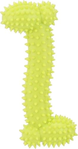 Circle M Bone Dog Toy Green for Durable Chew and Play Pet toy