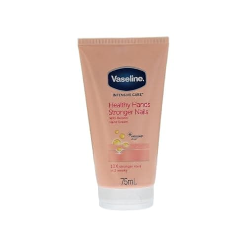 Vaseline Hand Cream, Healthy Hands and Stronger Nails Hand and Nail Cream (75 ml) Skin moisturizer