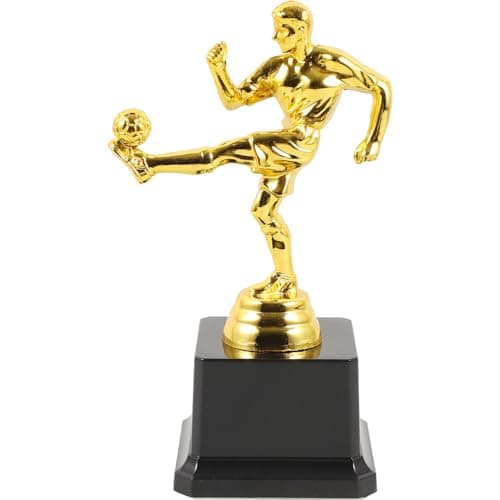 Classic Gold Football Championship Trophy, with Sturdy Base - Perfect for School Prizes, Sports Competitions, and Party Favors Sporting goods