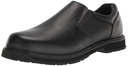 Dr. Scholl's Shoes Men's Winder Ii Work Shoe, Black, 9 Wide