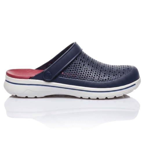 Project Z EasyFlow Men's Clogs Summer EVA Lightweight Waterproof Shoes with Breathable Design Non-Slip Sole for Home Work (42 to 45)