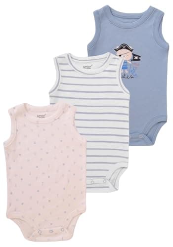 junior Unisex Sleeveless Printed Bodysuit - 7213 Baby & Toddler Underwear Set (pack of 3) Leotard