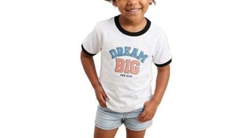 Pebeo Boys Printed Short Sleeve T-Shirt with Fashionable Front Design Comfortable and Stylish White 3Y