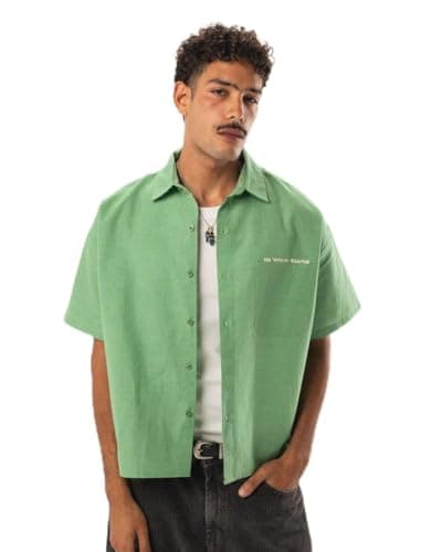 In Your Shoe Unisex Boxy Linen Shirts Streetwear