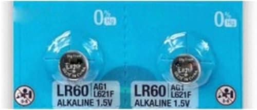 2Pcs AG1 Battery LR621 364 Watch Battery 1.55V 364 SR621SW LR621 621 LR60 CX60 Alkaline Button Cell Batteries for Watch Toys Remote