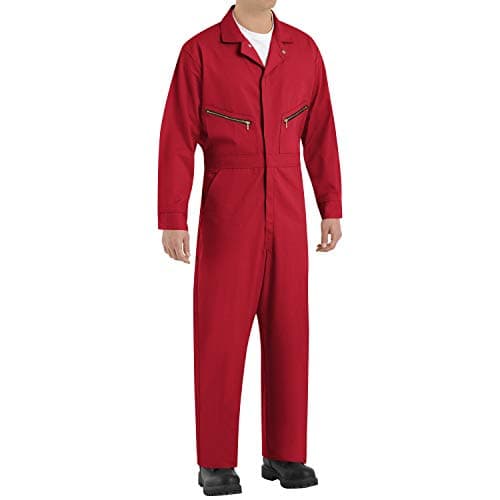 Red Kap Men's Red Kap® Men's Zip-front Cotton Coverall Zip-front Cotton Coverall