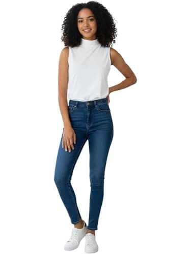 Bisha Pish-277-1-2202P High Neck Sleeveless Tank Top for Women Shirt