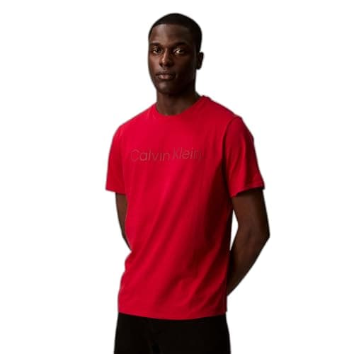Calvin Klein Men's Relaxed Fit Ck Logo Crewneck T-Shirt