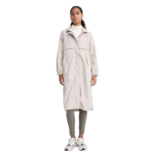 DeFacto Woman Regular Fit Hooded Outer Wear Raincoat E8554AX, Stone S