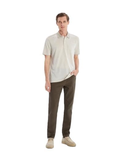 LC WAIKIKI Man Polo Neck Mercerized-Look Men's T-Shirt
