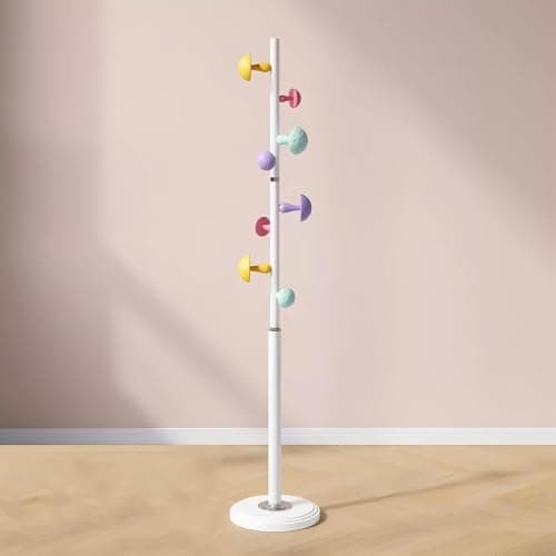 Modern Mushroom Coat Rack Stand Multi Hook Clothes Bag Organizer 168cm