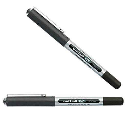 uni-ball eye micro ub150 rollerball pen - black