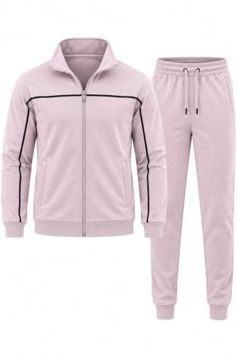 ترينج رجالي – طقم جاكيت وبنطلون بتصميم رياضي للخروجات والاستخدام اليومي AB Track suit
