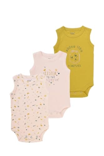junior Unisex Sleeveless Printed Bodysuit - 7213 Baby & Toddler Underwear Set (pack of 3) Leotard
