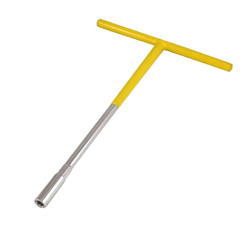 KaberTrade T-Handle Hex Key Wrench Deep Anti-Slip Bit for Car & Motorcycle Maintenance (1 Piece, Size 8mm Code:10324)