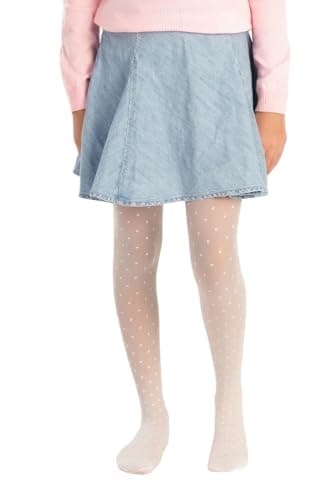 CARINA Girls Girly Dotted Pantyhose Panty Hose (pack of 1) Tights