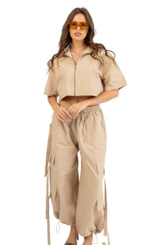 ASTK Womens Cargo Light Sweatpants (pack of 1) Pants