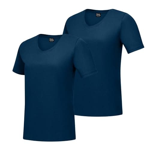 Hanes Women's Short Sleeve V-Neck T-Shirt