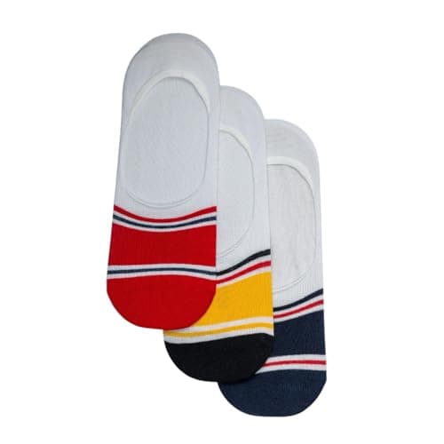 Solo Men Trendy Invisible Pack Of 3 socks, One Size, Multi Color (6221336060467-)
