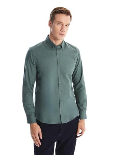 LC WAIKIKI Slim Fit Long Sleeve Oxford Men's Shirt