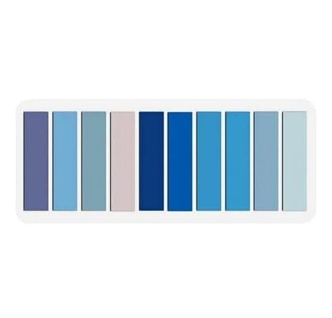 200 Pcs Blue Sticky Index Tabs, Page Markers Notes Tabs Writable and Repositionable Book Flags Tabs Strip Index Tabs Self-Stick Note Pads for Page Marking Classify File