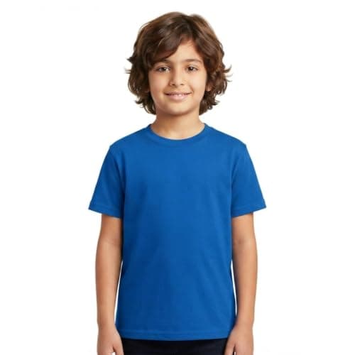 Red Circle Unisex Kids T-shirt half sleeves plain T-shirt half sleeves plain Outerwear