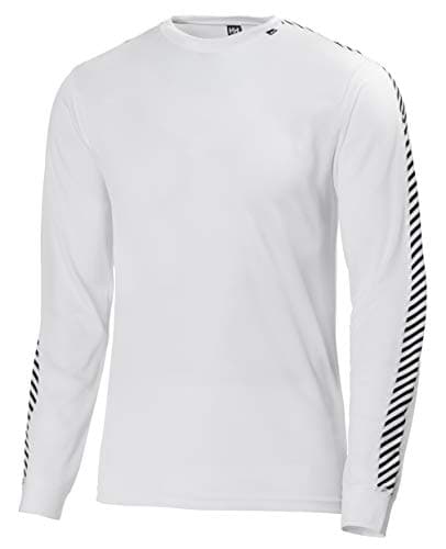 Helly Hansen Mens Long Sleeve Undershirt Hh Lifa Stripe Crew Shirt