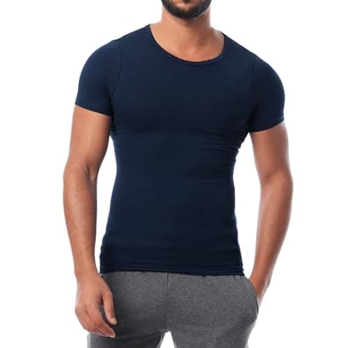 Comodo Mens Half Sleeves Undershirt Base Layer Top (pack of 1)
