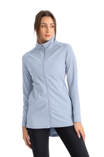 Performance Jacket - Dusty Blue Swimwear