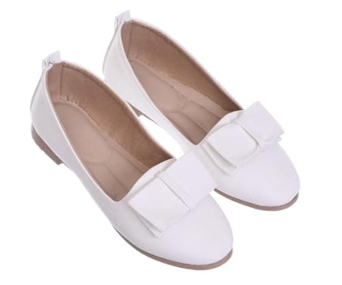 B&W womens B&W-W089-White Sneaker