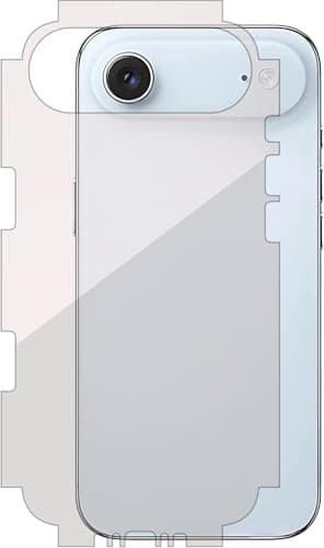 Back Sticker Screen Protector Gelatin Matte Anti Fingerprint Full Side Anti Scratch Flexible Hydrogel Skin Wrap Backside Shield Cover Film Smooth Texture Compatible with iPhone Air
