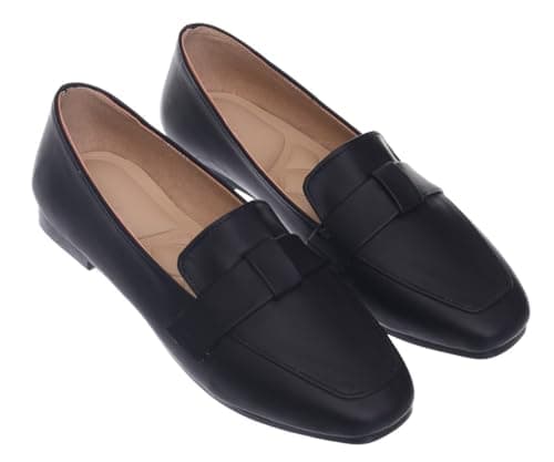 B&W womens B&W-W092-Black Sneaker