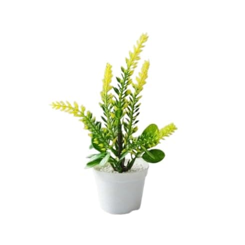 Artificial Rose for Decoration - Artificial Flowers for Home Office Decoration - Add Attractive Look to Indoor Spaces as a Decorative Option Suitable for Gifts and Daily Use (W) Artificial plant