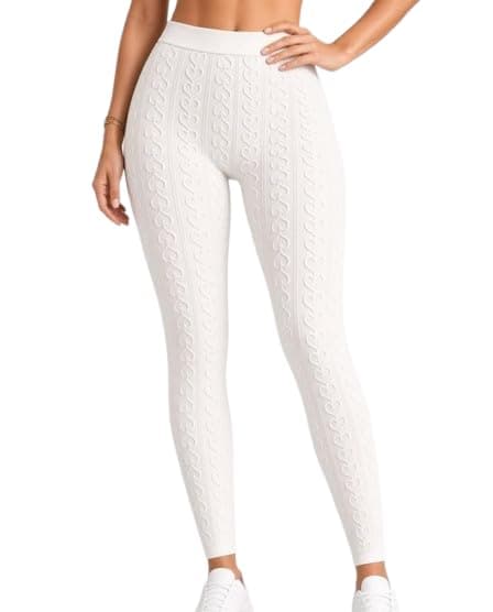 Cable Knit Heart Legging LGG-CKHLEG-PARENT Pants