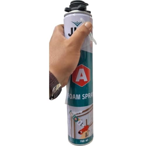 Foam for filling gaps around doors and windows multi-use (5) | Multiple Uses, Hand or Foam Gun Fills Blanks Firmly, Easy to Use, 750ml Building material